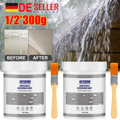 Transparent Waterproof Coating Agent Repair Adhesive Sealant + Brush - Image 1 of 4