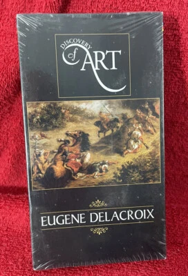 Eugene Delacroix Discovery of Art VHS sealed new French Romantic artist painter - Image 1 of 2