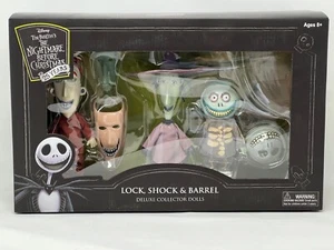 The Nightmare Before Christmas Lock, Shock, and Barrel figures by Diamond Select - Picture 1 of 6
