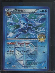 Pokemon TCG Glaceon 23/116 City League & Championship Plasma Freeze Promo LP (C) - Picture 1 of 2