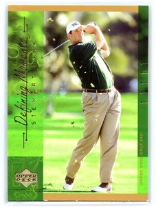 2001 Upper Deck Golf Card #133 Stewart Cink Defining Moments PGA Tour - Picture 1 of 2