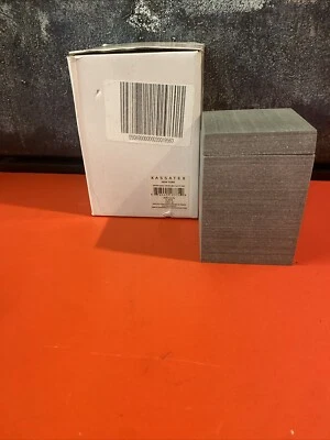 Tarro de bolas de algodón gris pizarra sintética Kassatex G9340 @ Foto 1 de 2