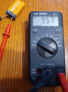A.W. Sperry  AC/DC Digital Multimeter DM-11 - Needs 9V battery, no leads - Picture 1 of 3