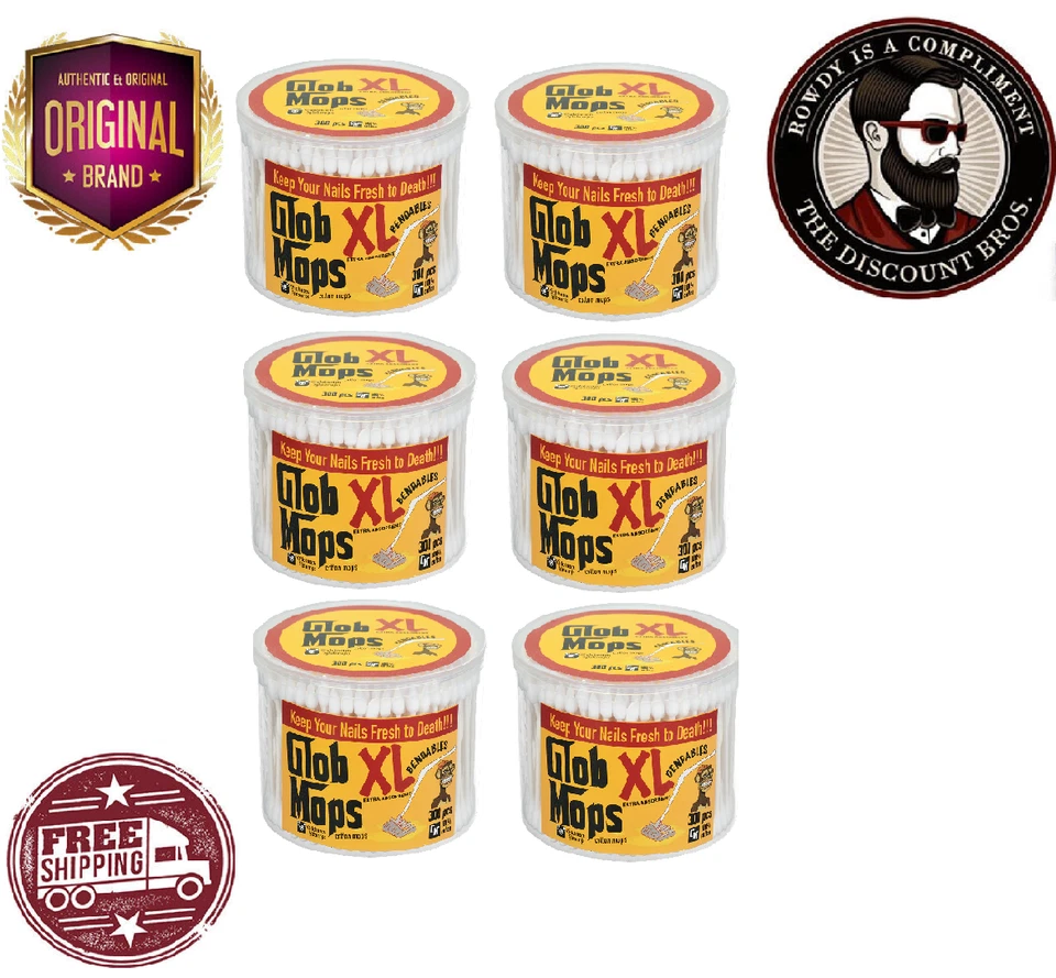 Glob Mops Flexible XL Paquete de 6 | Extra Absorbente | Ecológico | 1800 ct Foto 1 de 1
