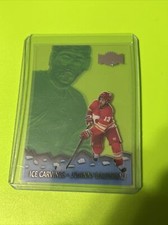 2021-22 JOHNNY GAUDREAU Ice Carvings Skybox Metal Universe Hockey #IC-18