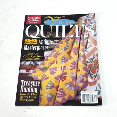 McCall's Quilting Vintage Quilters Fall 1997-22 Antique Masterpieces - Image 1 of 4