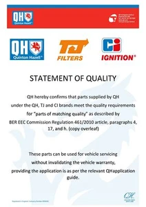 Quinton Hazell Car Vehicle Braking Replacement Brake Hose - BFH6056 - Picture 1 of 8