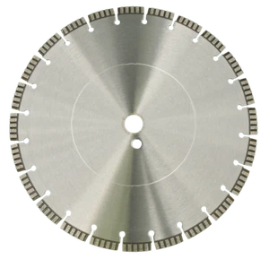 Diamanttrennscheibe Beton Stein Granit 350/25,4  mm 10 mm Laser TURBO Segmente - Bild 1 von 1