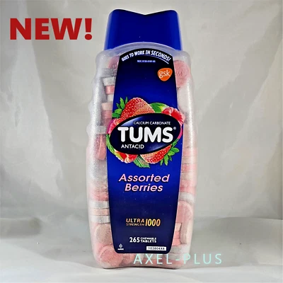 TUMS Antacid Ultra Strength, 265 Chewable Tablets Exp 01/2029 - Image 1 of 2