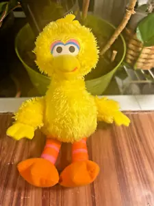 Big Bird Plush Seasame Street 2010 Yellow Stuffed Animal Toy Hasbro - Picture 1 of 7