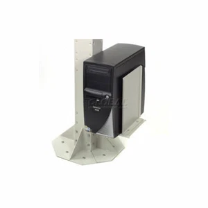 GLOBAL INDUSTRIAL Computer CPU/UPS/Power Supply Holder - Beige - Picture 1 of 11