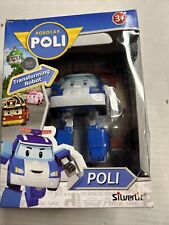 Robocar Poli Police Silverlit Transforming Robot Truck Toy