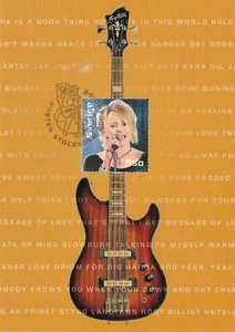 Louise Hoffsten Blues Rock Legend Singer Guitar Sweden Mint FDC Maxi Card 2004 - Picture 1 of 1