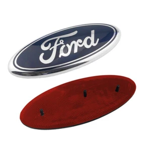 Stemma blu 23x9 cm Ford Transit 06-14 griglia anteriore cofano distintivo NUOVO - Foto 1 di 10