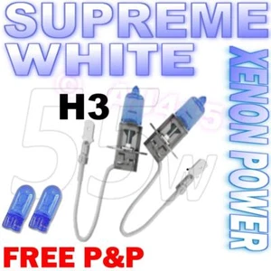 H3 55w Upgrade fits Jaguar Supreme Xenon White Light Fog / Spot Light Bulbs (453 - Picture 1 of 1