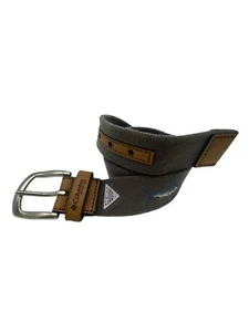 COLUMBIA PFG Navy Blue Webbed Stretch Belt Swordfish Marlin Fishing Mens XL - Picture 1 of 7
