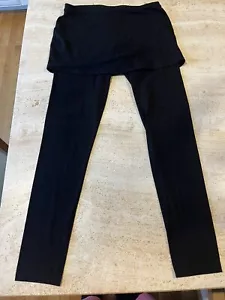 Teen/ Young Girl Skirt Attached To Leggings Black Small New - Picture 1 of 2