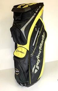 Taylormade San Clemente Mikes Lemonade Golf Cart Bag 14 Way Divider w/Rain Cover - Picture 1 of 10