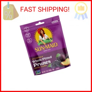 Sun-Maid Pitted Prunes, Non-GMO, 100% Fruit, No Sugar added, 7 oz (Pack of 1) - Picture 1 of 2