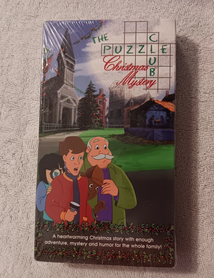 The Puzzle Club Christmas Mystery (VHS) Video Tape Animated Christian CPH Envoy - Image 1 of 4