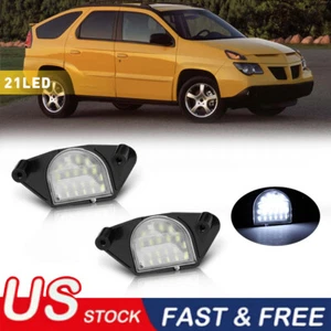 2x LED License Plate Light Lamp For Chevy Corvette C4 C5 C6 Impala C/K 1500 2500 - Bild 1 von 12