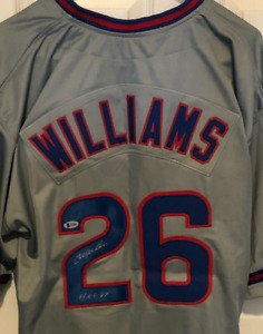 Billy Williams Autographed Signed Chicago Cubs Jersey Beckett COA HOF Auto