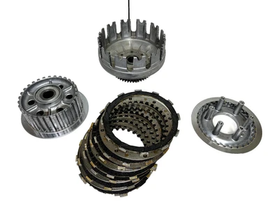 1979 79 Honda CB750 CB 750 Engine Motor Clutch Basket Plate  Hub Discs Complete - Image 1 of 4