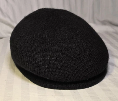 Vintage Knit Work Beret style hat Union Label - Image 1 of 4
