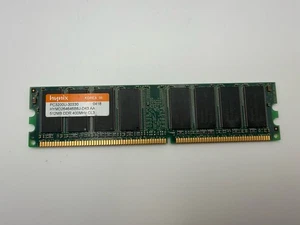 Hynix 512MB DDR400 PC3200U CL3 RAM HYMD264646B8J-D43 Untested - Picture 1 of 2