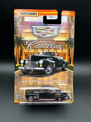 火柴盒 1941 凯迪拉克系列 62 可转换黑色沃尔玛独家 1/6 — 第 1/2 张图片