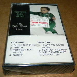 SEALED *OG 1988* Tuffest Man Alive - The Fila Fresh Crew Cassette NWA Texas Rap - Picture 1 of 6