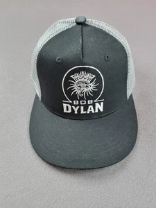 Bob Dylan Snapback Trucker Hat Black/gray - Picture 1 of 6