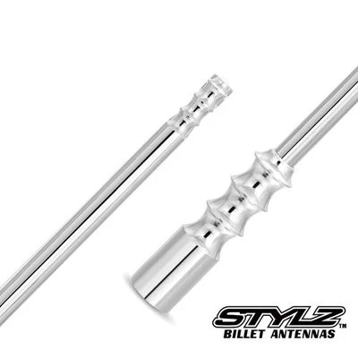 ANTENA BILLET CROMADA STYLZ 9" SE ADAPTA A FORD EXPLORER 1991 a 2010 Foto 1 de 3