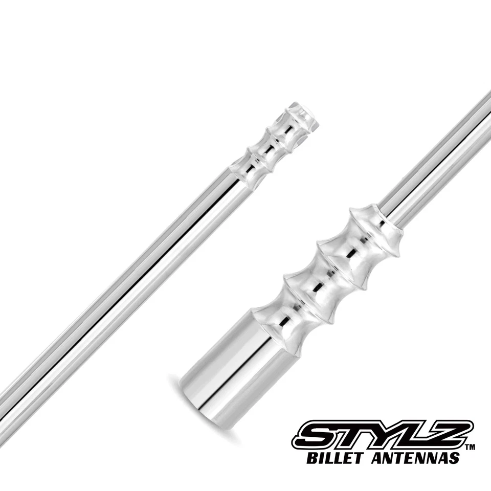 ANTENA BILLET CROMADA STYLZ 6" SE ADAPTA A FORD EXPLORER 1991 a 2010 Foto 1 de 3