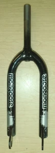 MONGOOSE BLACK/SILVER 20" BMX BICYCLE FORK PARTS 663 - Picture 1 of 5