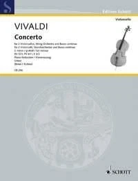 Concerto G minor RV 531, PV 411, F III/2 Antonio Vivaldi Piano Reduction 2 Cello - Image 1 of 4