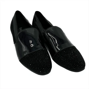 Baldi London Men's Johny Patent Leather Dress Shoe in Black Size 10 - Picture 1 of 8