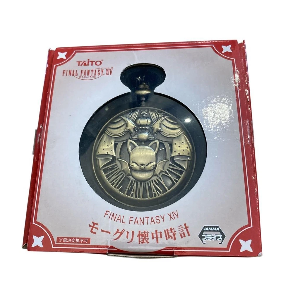Reloj Bolsillo Taito Square Enix Final Fantasy XIV Online FF14 Moogle Mog Foto 1 de 1
