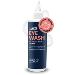 Eye Cleaner for Dogs - Dog Eye Wash Drops for Infection & Tear Stain Remover ... - Picture 1 of 9