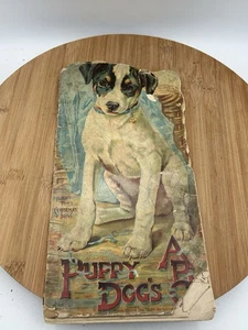 Antique Father Tuck's Christmas Series Puppy Dog's ABC paperback book - Picture 1 of 6