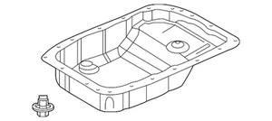 Genuine GM Oil Pan 24297102 - Picture 1 of 4
