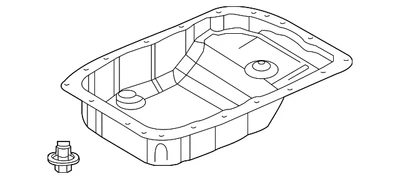Genuine GM Oil Pan 24297102 - Image 1 of 4