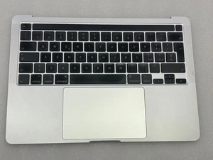 Topcase ORIGINAL silver QWERTY ITALIEN apple MACBOOK pro 13" A2251 grade A - Imagen 1 de 2