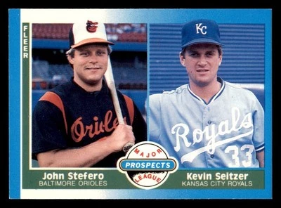 1987 Fleer Glossy #652 Kevin Seitzer Rookie RC - Image 1 of 2