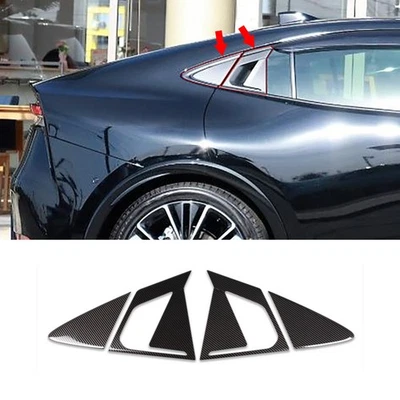 Cubierta de manija de puerta trasera apta para Toyota Prius 2023-2026 alerón cubierta de ala embellecedores Foto 1 de 4