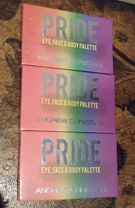 Posten von DREI Andrew Christian Puder Make-up Paketen NEUWERTIG KOSTENLOSER VERSAND! - Bild 1 von 2