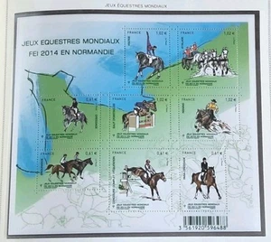 France N° F4890 Jeux Équestres Mondiaux 2014 En France / Neuf**/ 2014 - Picture 1 of 1