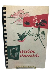 1953 Garden Gimmicks Plant Guide Book W/ Historic Cimarron Ks Advertising - Picture 1 of 8