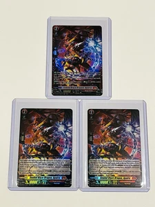 Cardfight!! Vanguard Destined Showdown - Sealed Blaze Dragon, Apalra FR & RR (3) - Picture 1 of 6