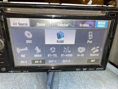 Pioneer AVIC-D3 AM/FM/DVD/CD/MP3 Player, GPS navigation & More - READ Details - Image 1 of 4